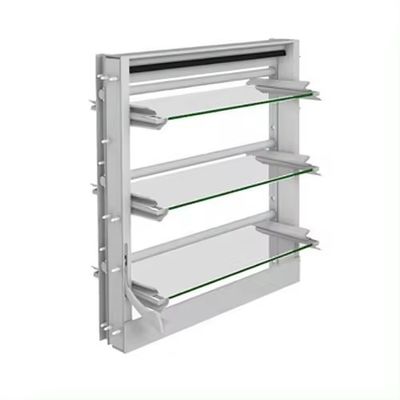 Modern Aluminum Frame Jalousie Glass Window Adjustable Glass Louver Windows