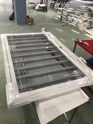 Aluminum Frame Louver Glass Window Adjustable Jalousie Glass Window With Fly Screen