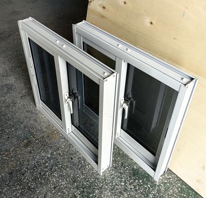 Hurricane Proof Aluminum Sliding Glass Window Powder Coated Impact Glass Window