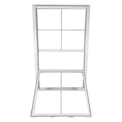 Hurricane Impact Double Hung PVC Windows Double Glazed UPVC Windows