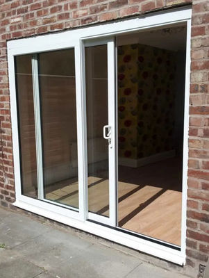 Custom Modern PVC Sliding Doors Double Tempered Glass Patio Door