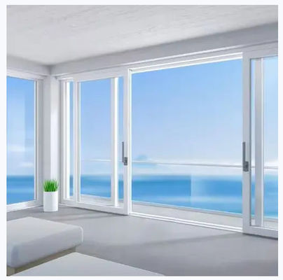 UPVC Vinyl Custom Patio French Doors Double Tempered Glass Sliding Door