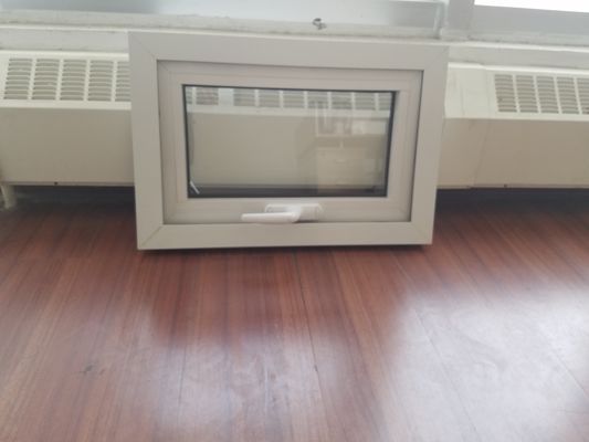Customized PVC Awning Window / PVC Sash Windows For Bathroom