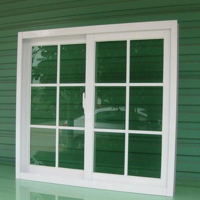 Aluminum Double Sliding Window And Door Easy Operation With Crescent Lock