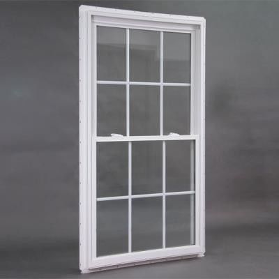 Interior Residential Single Hung Double Hung Windows UPVC Vinyl Windows For Houses