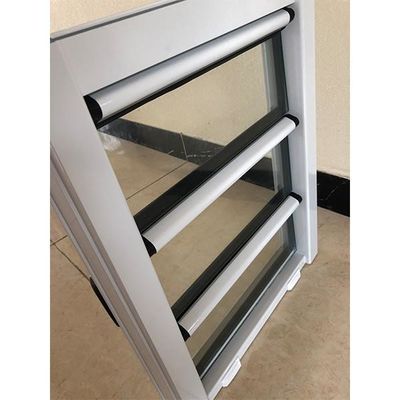 Modern Adjustable Louver Glass Window Customizable Aluminum Alloy Frame Window