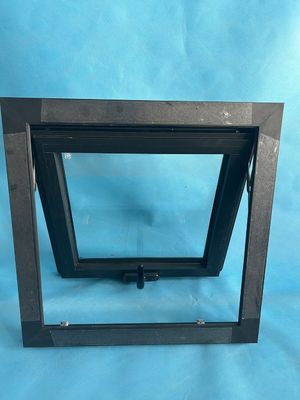 Hurricane Impact Aluminum Frame Windows Tempered glass Top Hung Awning Windows