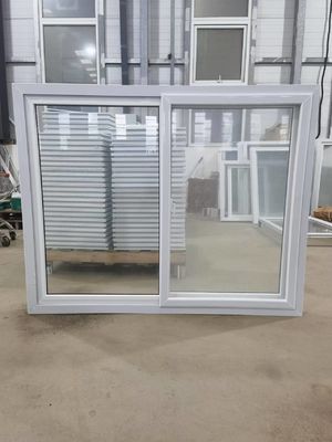 PVC Upvc Vinyl Plastic Sliding Windows Energy Saving Environmental Protection