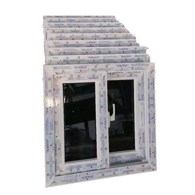 Smooth Operation Energy Efficiency PVC Sliding Window UPVC Double Glazed Design