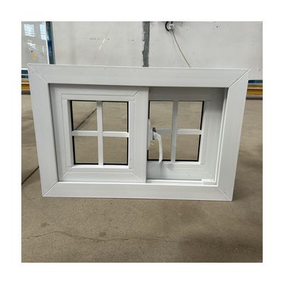 Reinforced Steel PVC Double Glazed Upvc Sliding Windows CE
