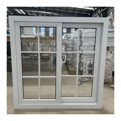 Protect Home Office Anti Burglar UPVC Double Glazed Sliding Windows