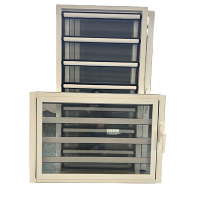 Louver Glass Windows Adjustable Aluminum Glass Louvered Window With Mosquito Screen