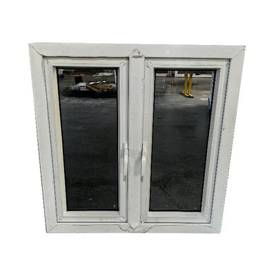 Large Hurricane Impact PVC Glass Casement Windows Easy Installation Customizable