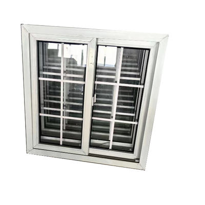 UPVC PVC House Sliding Windows Supplier Grill Design With Mosquito Net
