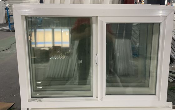American Customized UPVC Sliding Window Single Glass With Engineered Vinyl