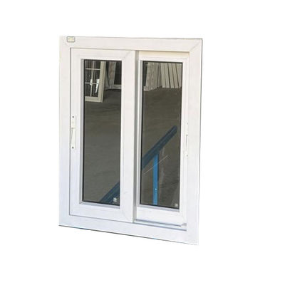 Single And Double Glazed UPVC PVC Sliding House Windows Design With Hurricane Impact 10 Years Value And Low Maintenance