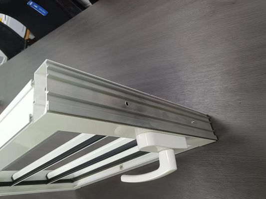 Aluminum Single Glass Modern Custom Louver Windows Adjustable Louver Windows Jalousie Windows With Fly Screen