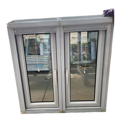 PVC Casement Windows Hot Sales Single Double Glazed Glass Casement Windows With Mosquito Net