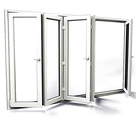 Moderno estilo europeo swing Casement vidrio ventanas insonorizadas resistentes a huracanes para dormitorios
