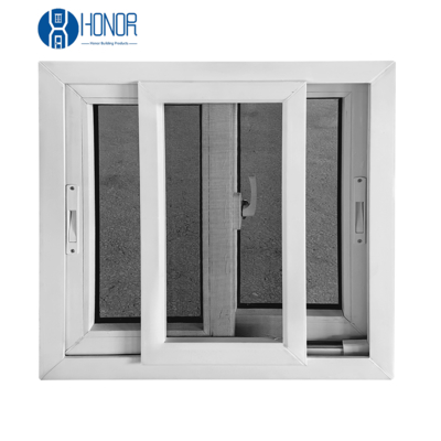 Fixed Louver Window with Tempered Glass and Mosquito Net