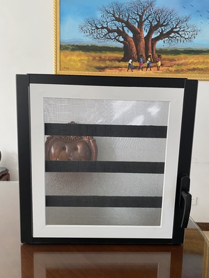 Custom Aluminum Louver Window with Fly Screen Powder Coated Frame