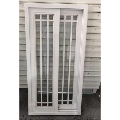 Small Horizontal PVC Sliding Window with UV Protection