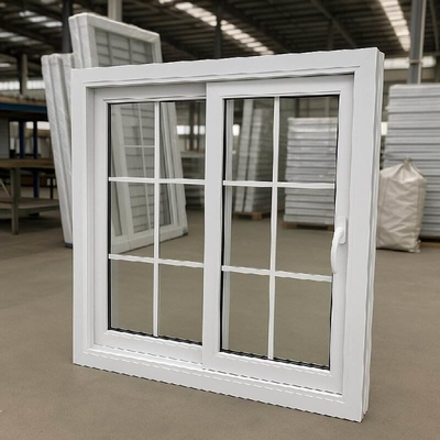 Customizable UPVC Sliding Window with Tempered Glass Options